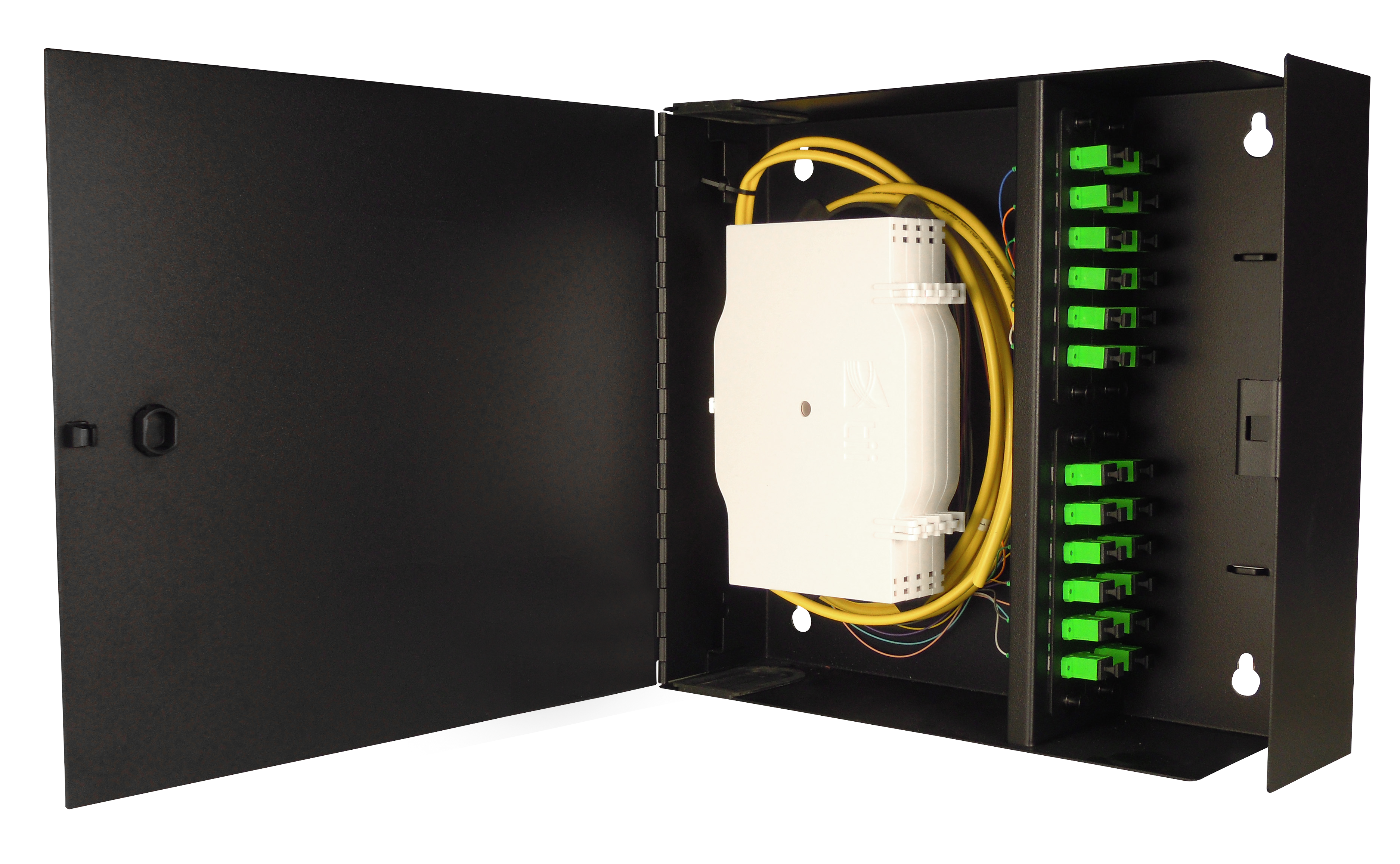 Tii WM4PBF Wall Mount Patch Splice Fiber Enclosure
