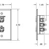 761-4T-12 Flush Mount POTS Splitter for VDSL2/ADSL2+, IPTV Services - Image 4