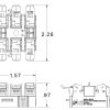 69M-2S Sealed Wire Terminal with Home Security Connections - Image 2