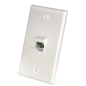 CCPW1 Series Fiber Optic Customer Connection Point Wall Plate